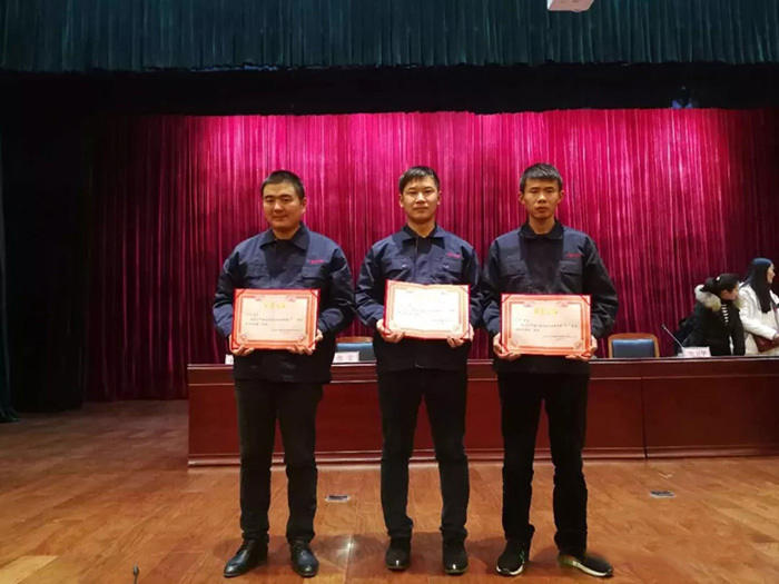 河南鼎力杆塔股份有限公司在驻马店市焊接技能大赛中取得优异成绩